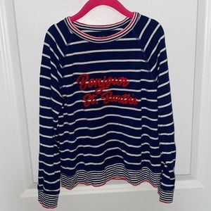 Red White and Blue vineyard vines girls sweater
